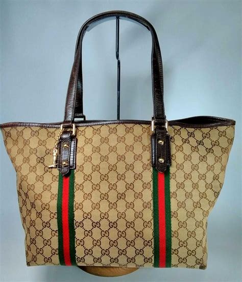 gucci sherry line tote|vintage Gucci sherry line.